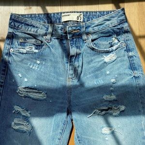 garage boyfriend ripped jeans SIZE 5